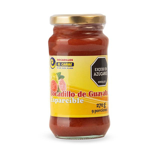 Esparcible De Guayaba El Caribe  270Gr