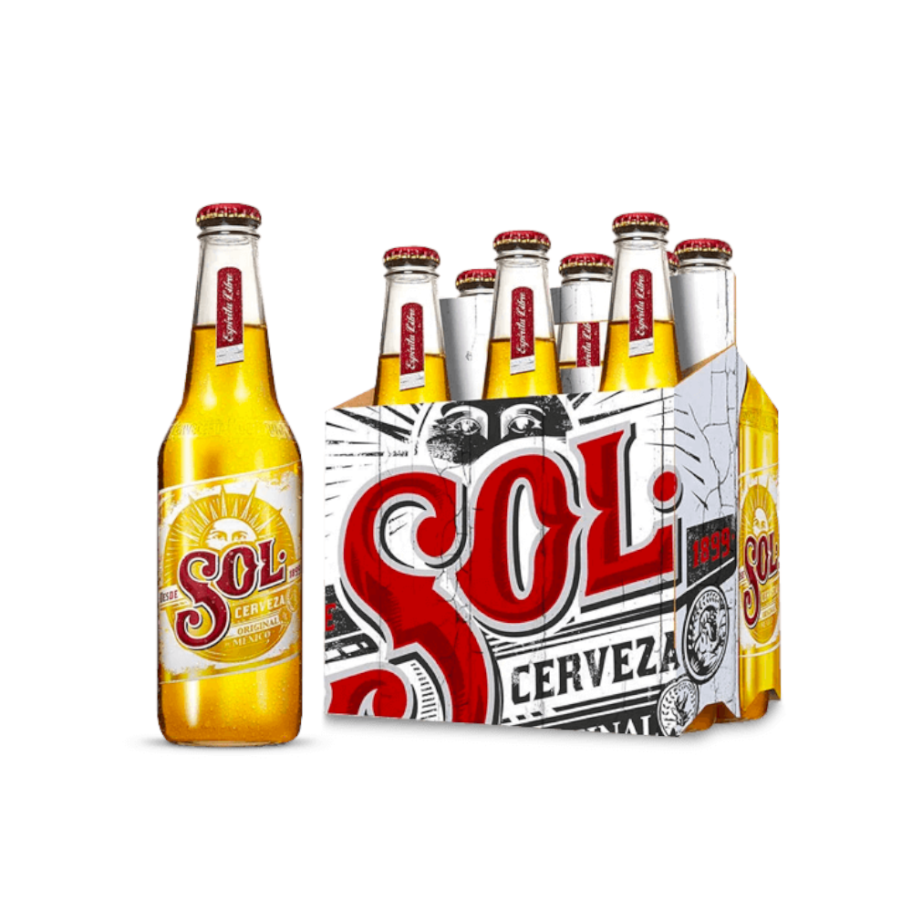 Cerveza Sol Botella 250Cc 6 Unidades