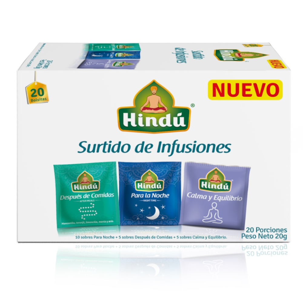 Infusión Hindu Surtido 20 Unidades 20Gr 