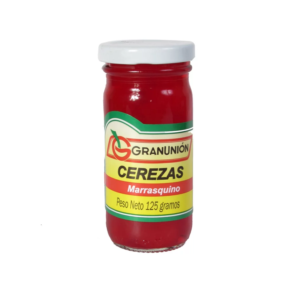 Cerezas Marrasquino Granunion Frasco 125Gr