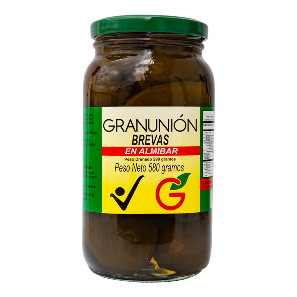 Brevas Almíbar Granunión 580Gr