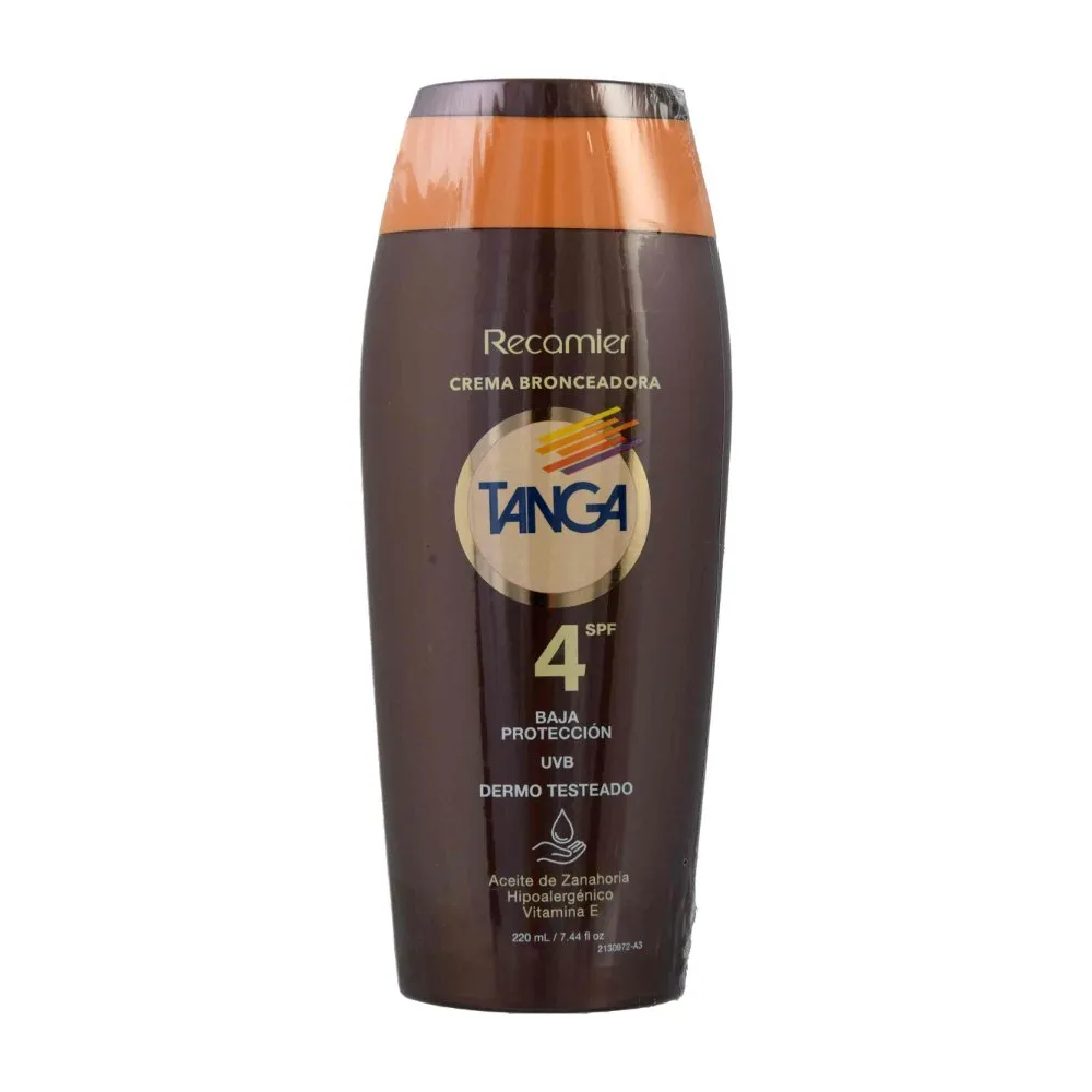 Bronceador Tanga Spf 4 Crema 220Ml