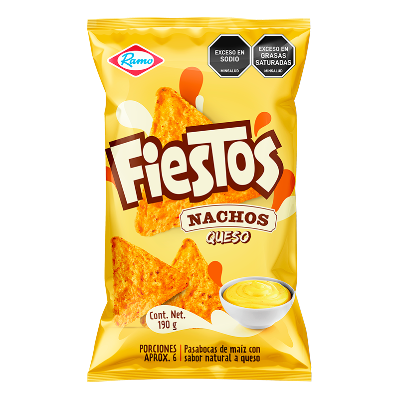 Nachos Fiestos Ramo Queso 190Gr