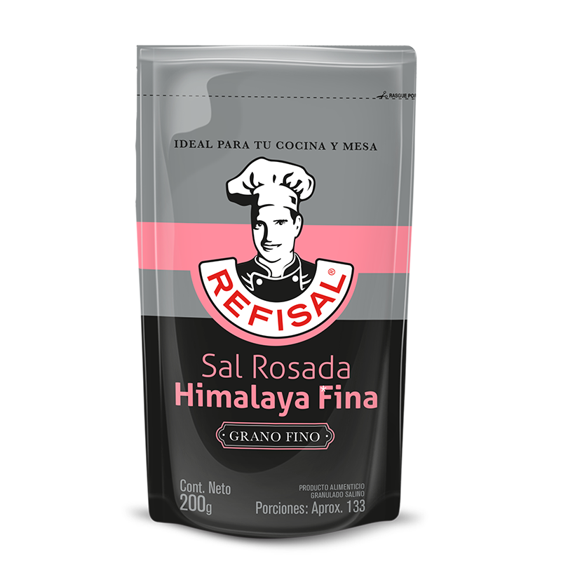 Sal Rosada Himalaya Fina  Refisal  Doypack 200Gr