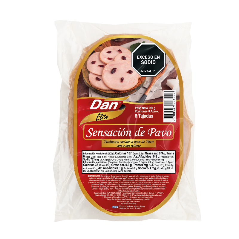 Sensación Pavo Dan Navidad 8 Unidades 290Gr