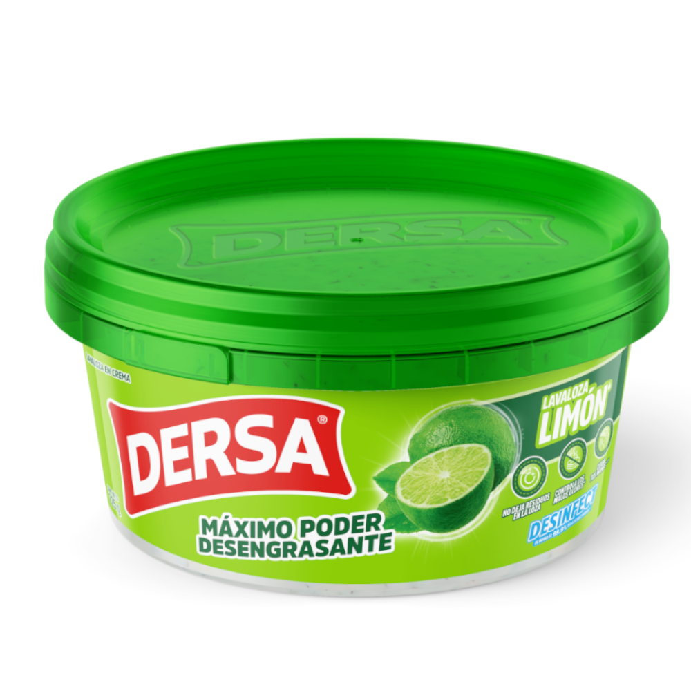 Lavaloza Crema Dersa Limón 225Gr