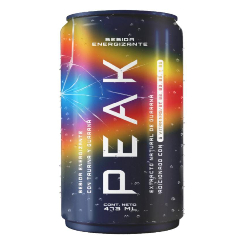 Bebida Energizante Peak Lata 473Ml