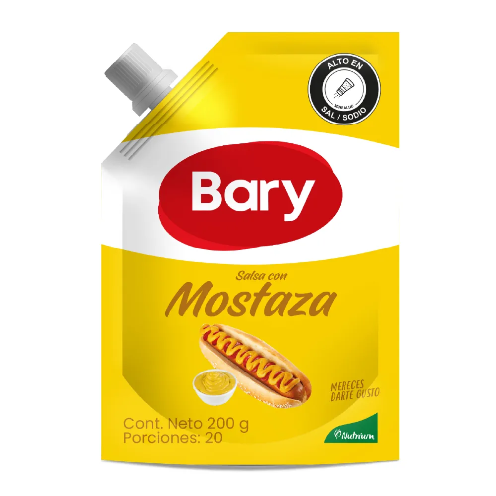 Mostaza Bary Doypack 200Gr