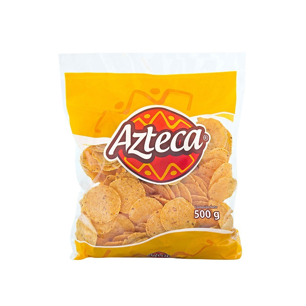 Nachos Azteca Sabor Natural 500Gr