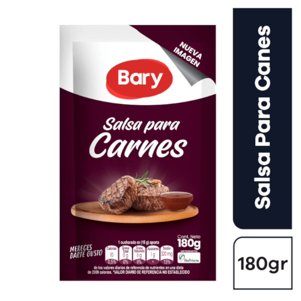 Salsa Carnes Bary Doypack 180Gr