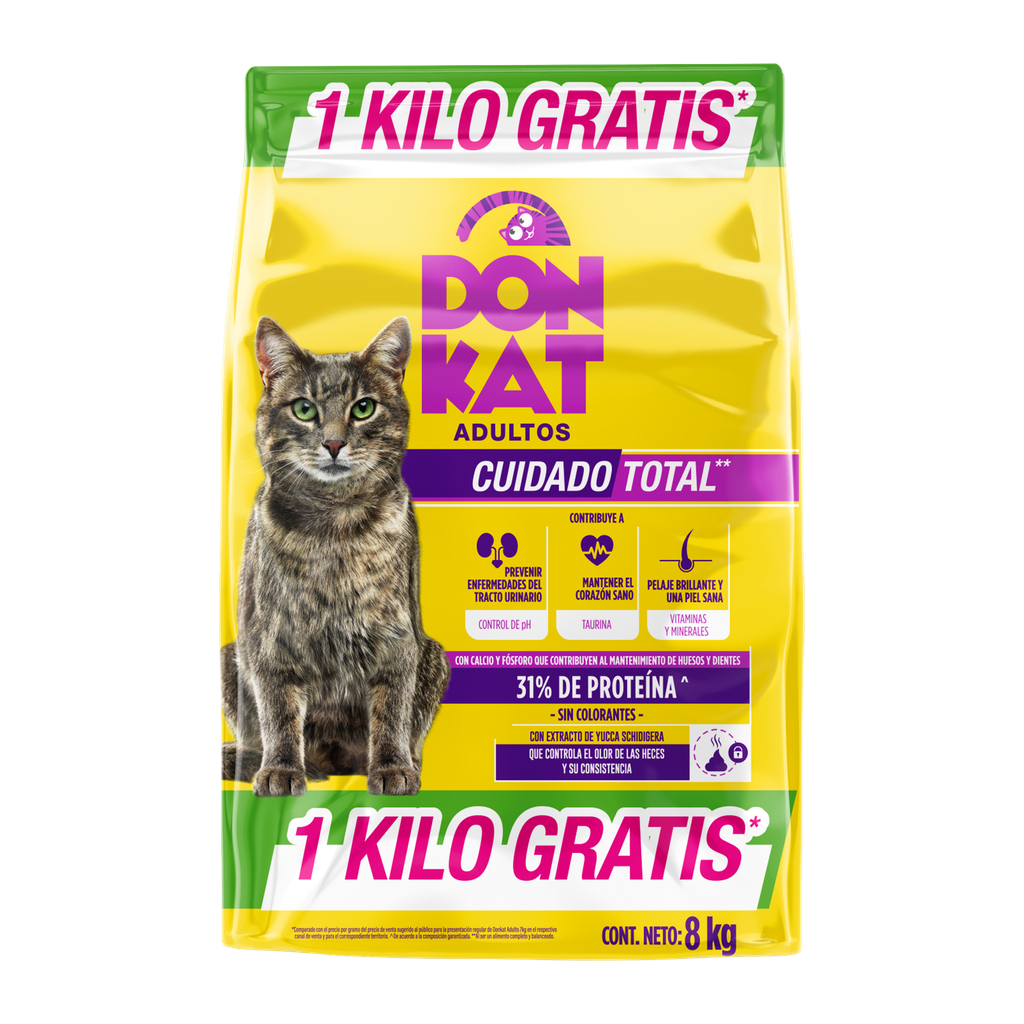 Donkat Adultos Cuidado Total 8000Gr Gratis 1000Gr