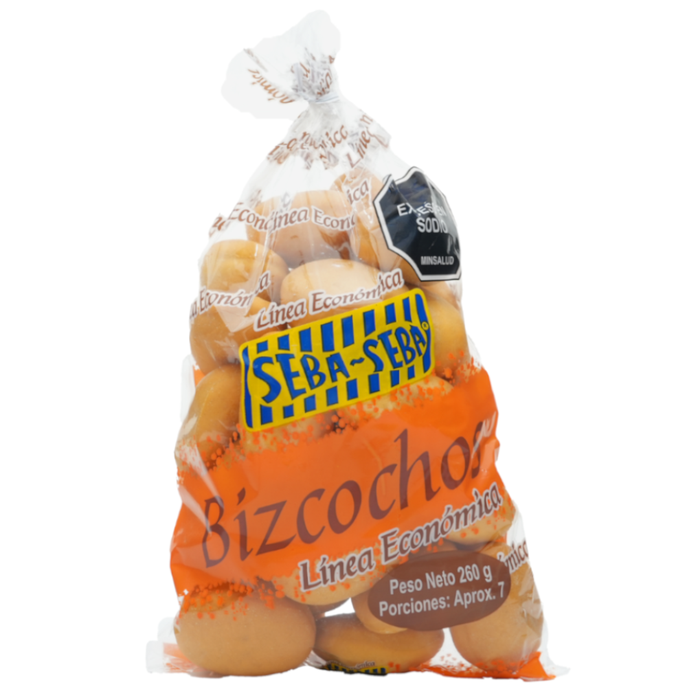 Bizcochos Seba Seba Económico 260Gr