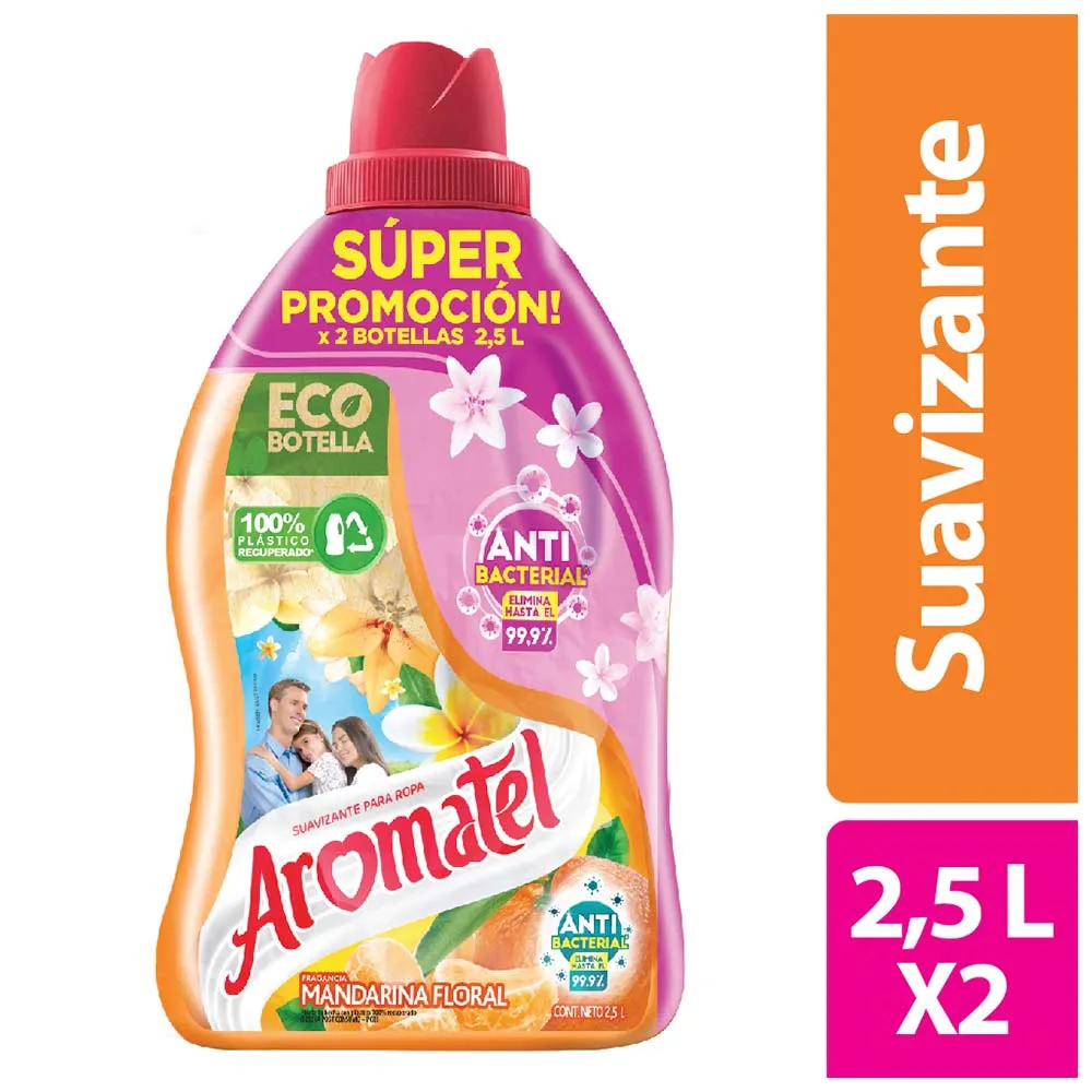 Aromatel Mandarina 2 Unidades 2500Ml C/U