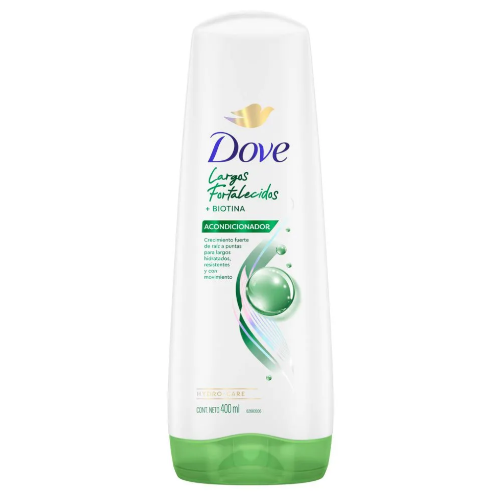 Acondicionador Dove Largos Fortalecidos + Biotina 400Ml