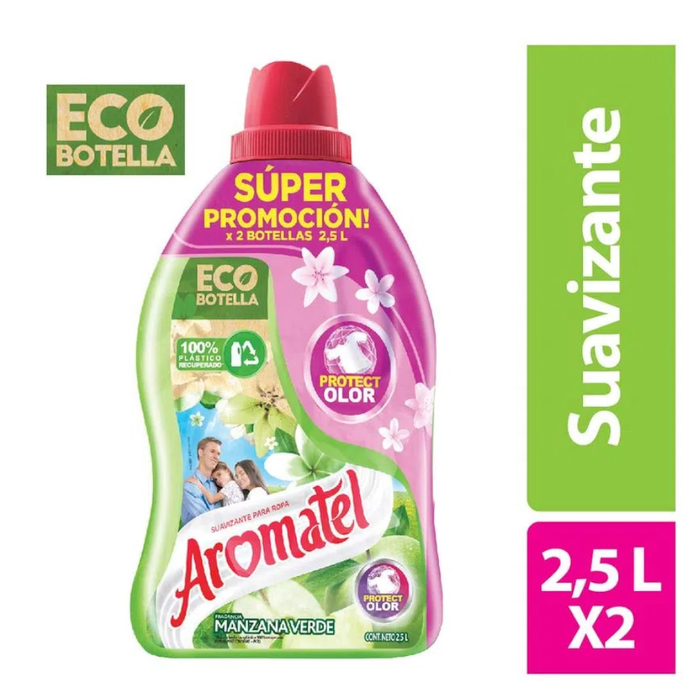 Aromatel Manzana Verde 2500Ml 2 Unidades