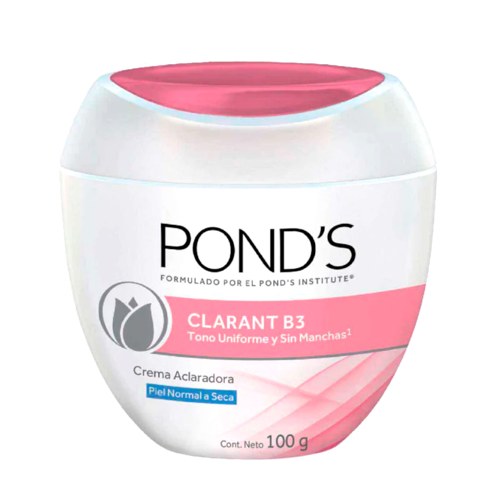 Crema Facial Ponds Clarant B3 Aclaradora 100Gr