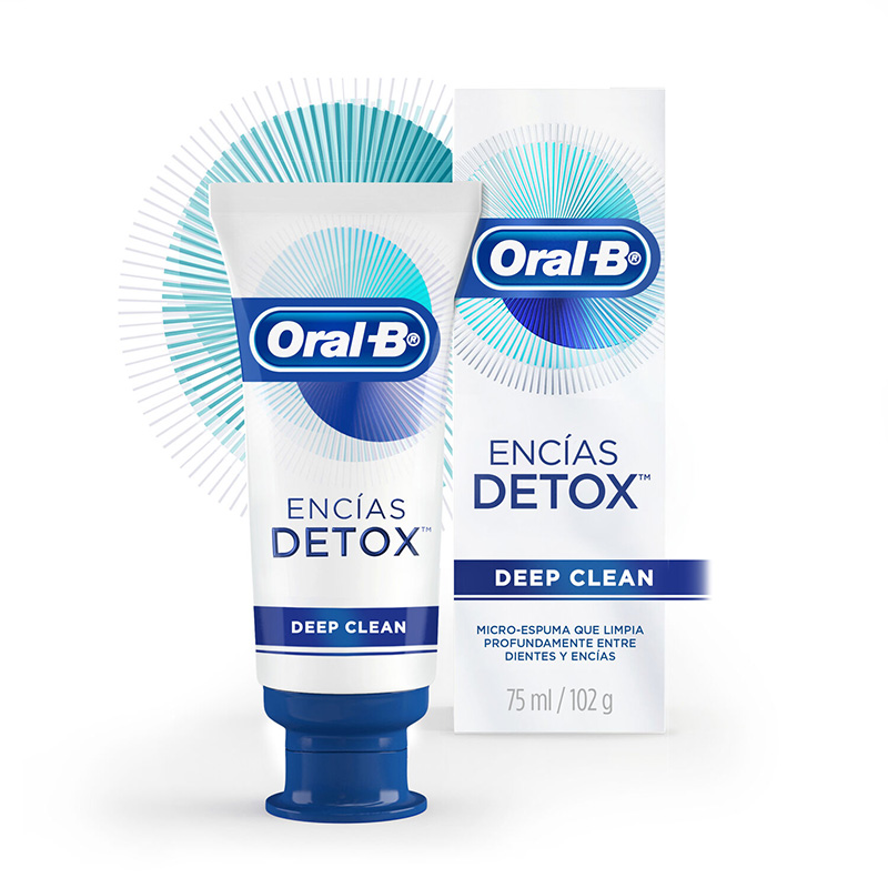 Crema Dental Oral B Encías Detox 75Ml
