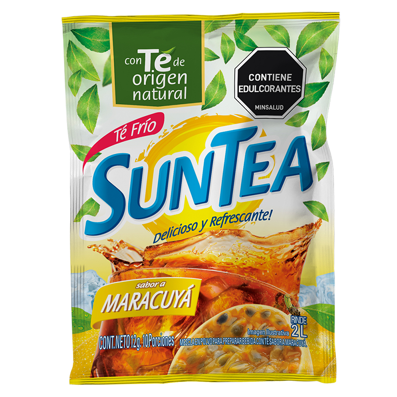 Té Polvo Suntea  Maracuyá 12Gr