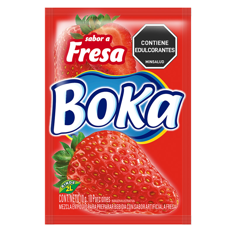 Boka  Sabor  Fresa 10Gr