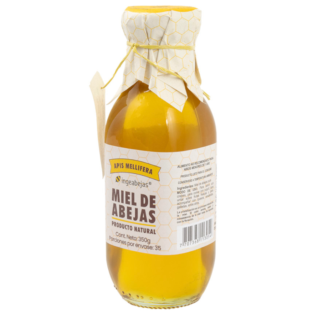 Miel de Abejas Ingeabejas Natural 350Gr