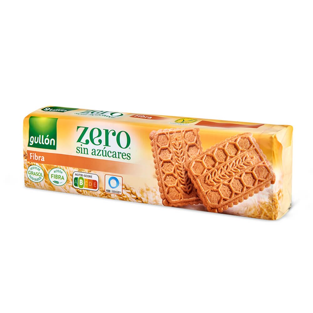 Galletas Fibra Zero Sin Azúcar Gullón 170Gr