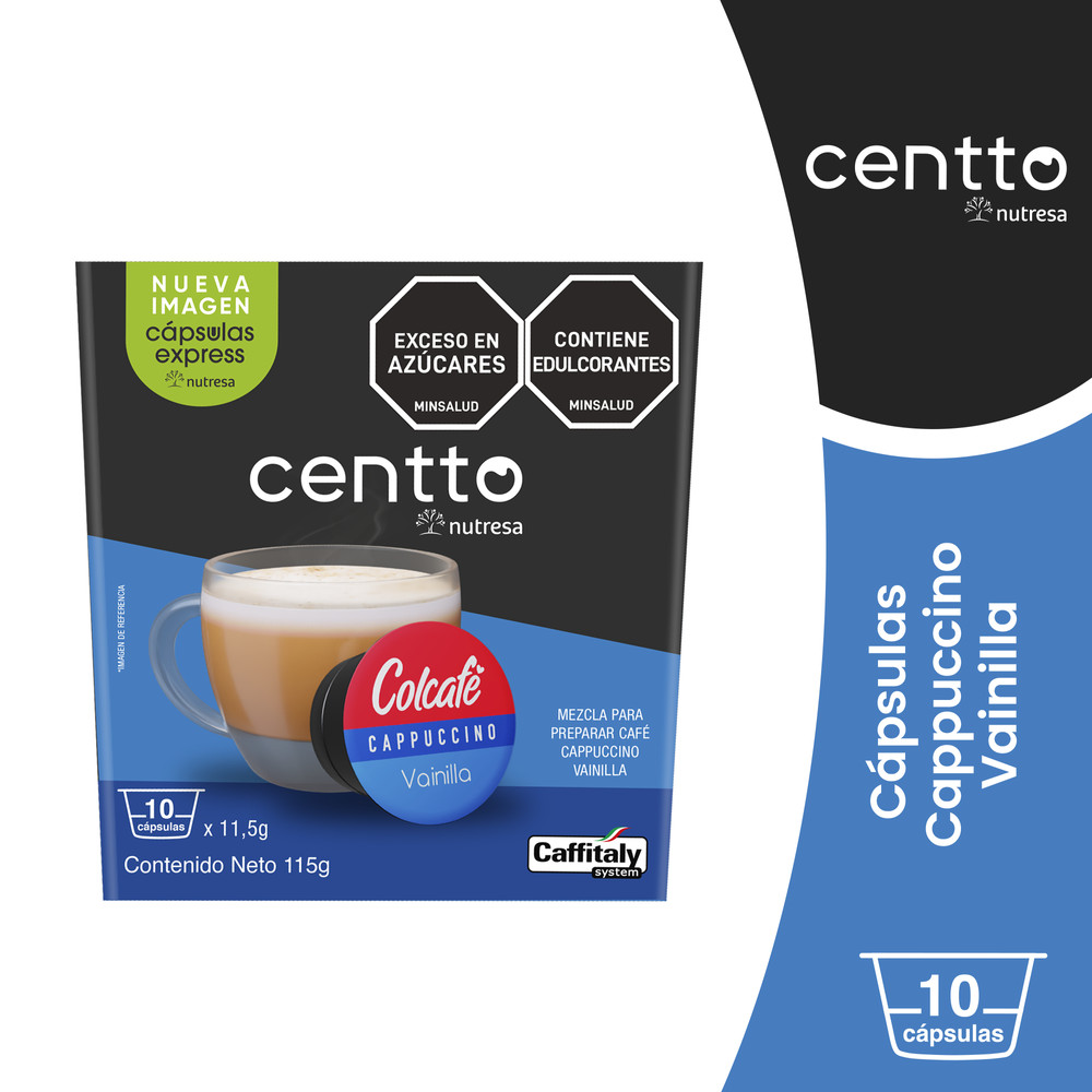 Café Colcafe Centto Vainilla Cápsula 10 Unidades