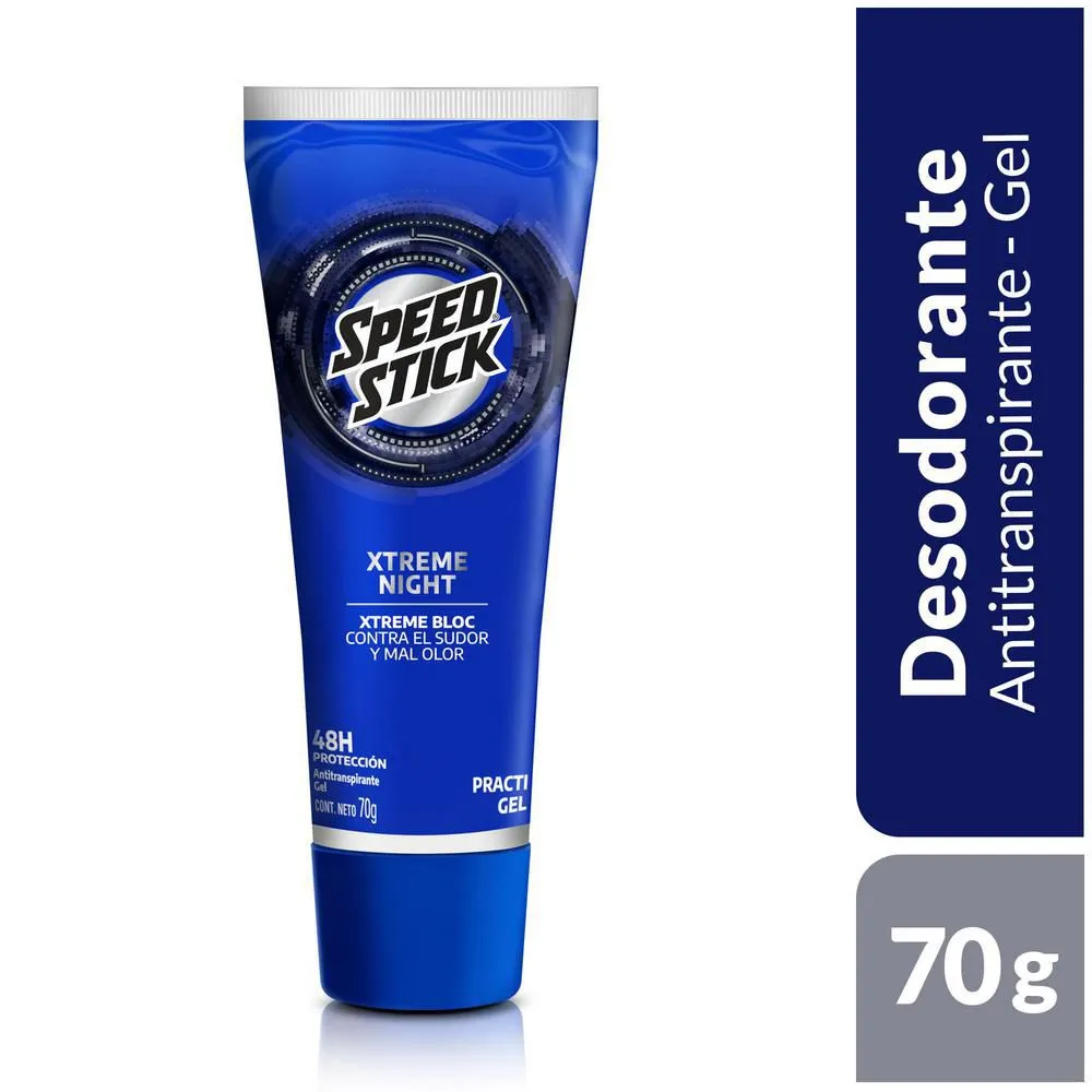 Desodorante Speed Stick Xtreme Night Practi Gel 70Gr