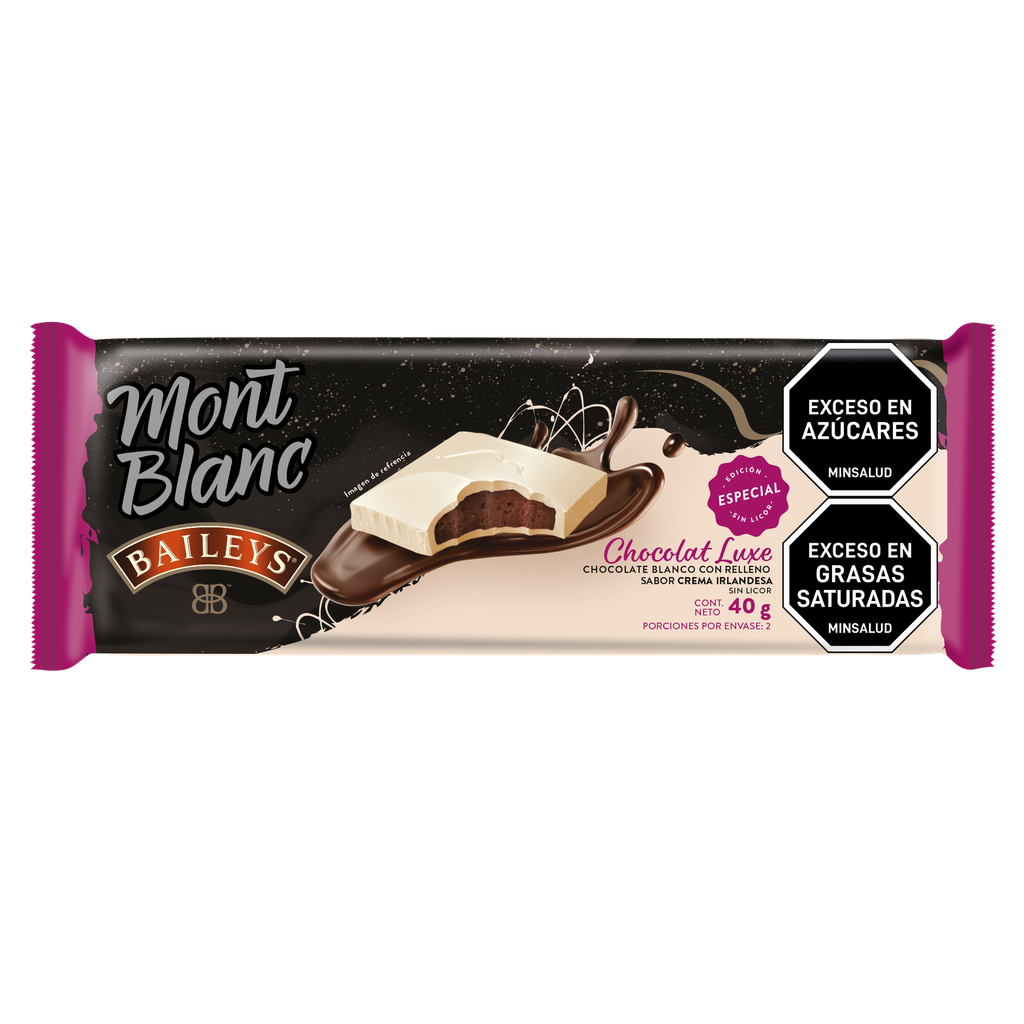 Chocolatina Montblanc Baileys Luxe 40Gr