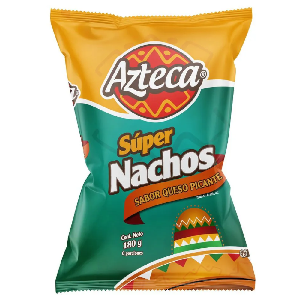 Super Nachos Azteca Picante 180Gr