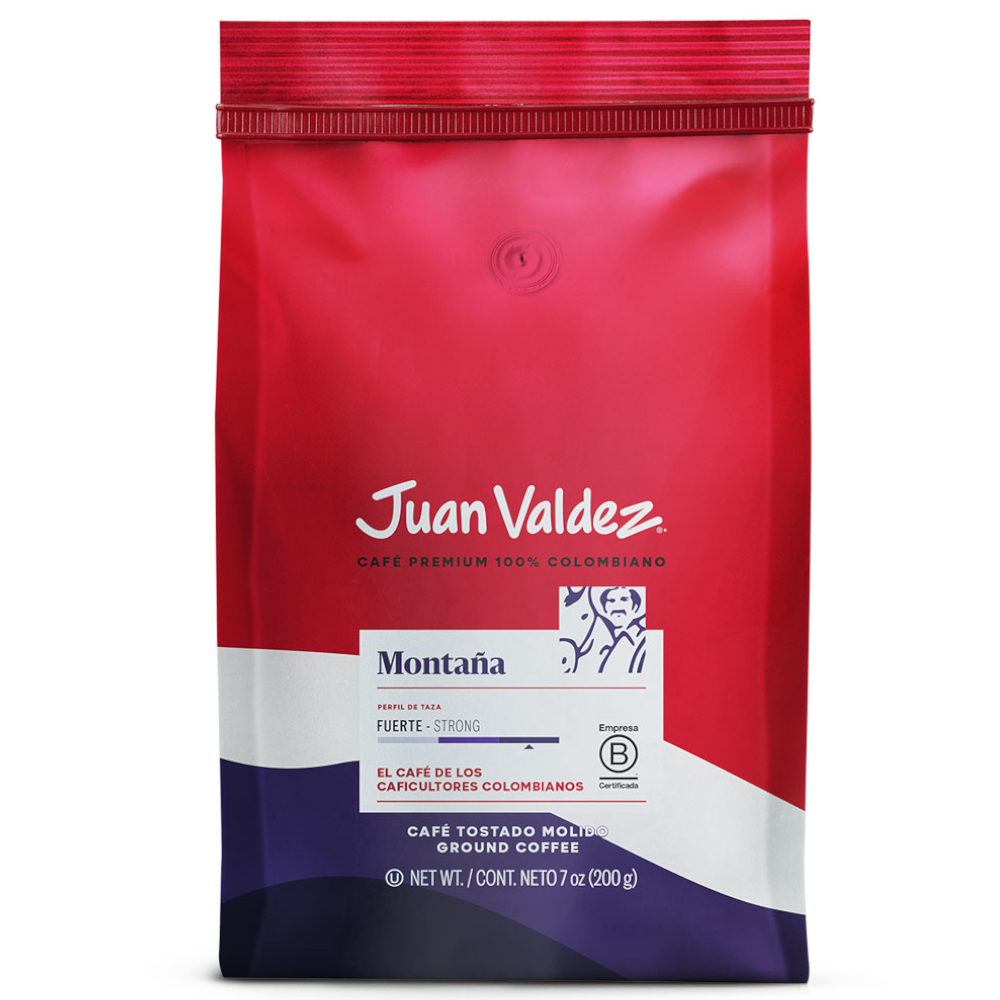 Café Juan Valdez Tostado Y Molido Bolsa 200Gr