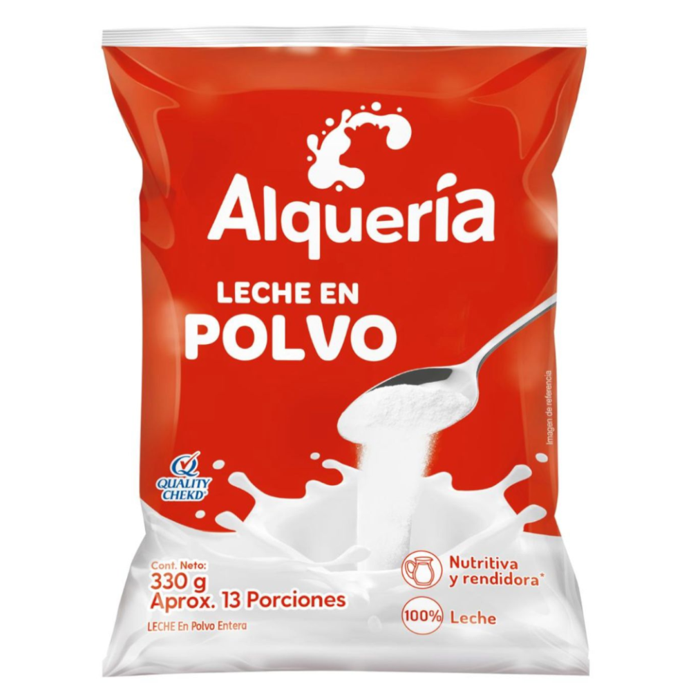 Leche En Polvo Entera Alqueria 330Gr