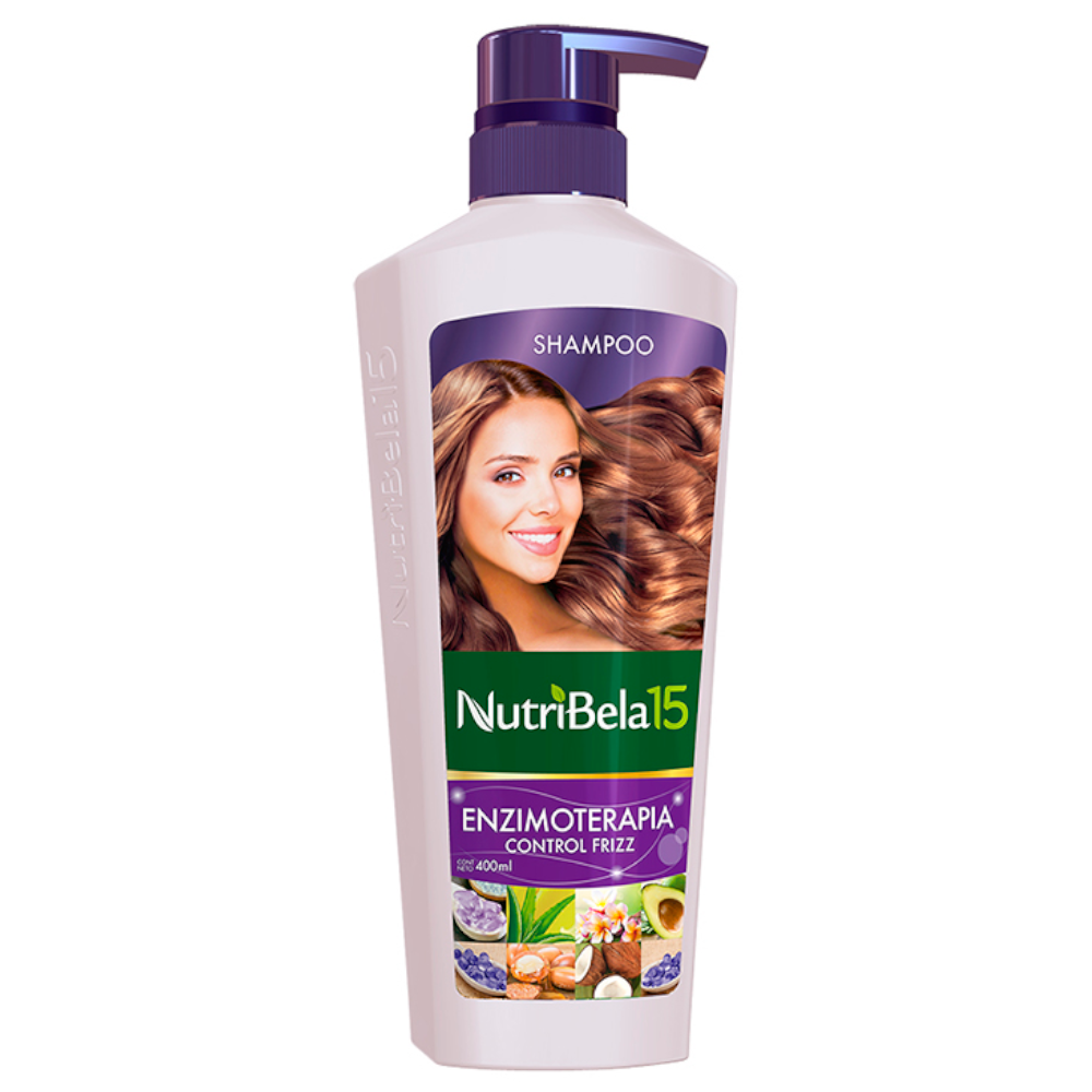 Shampoo Nutribela Enzimoterapia Control Frizz 400Ml