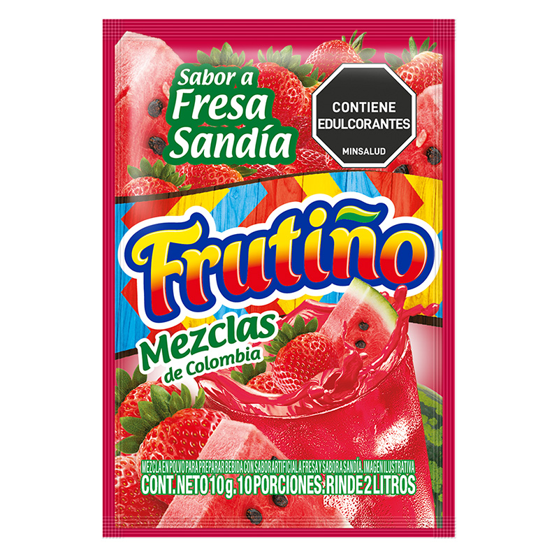 Frutiño Fresa Sandía 10Gr