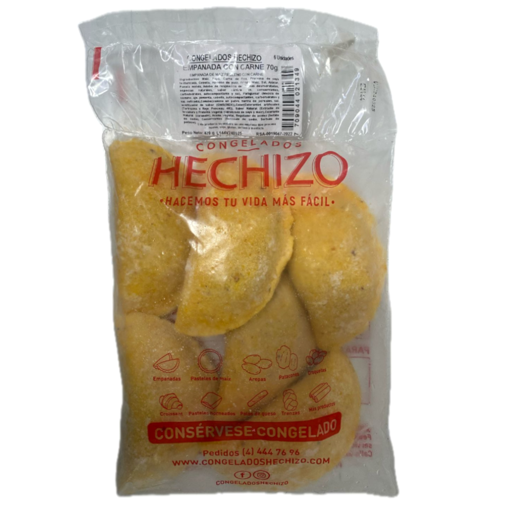 Empanadas De Carne Hechizo 6 Unidades 420Gr