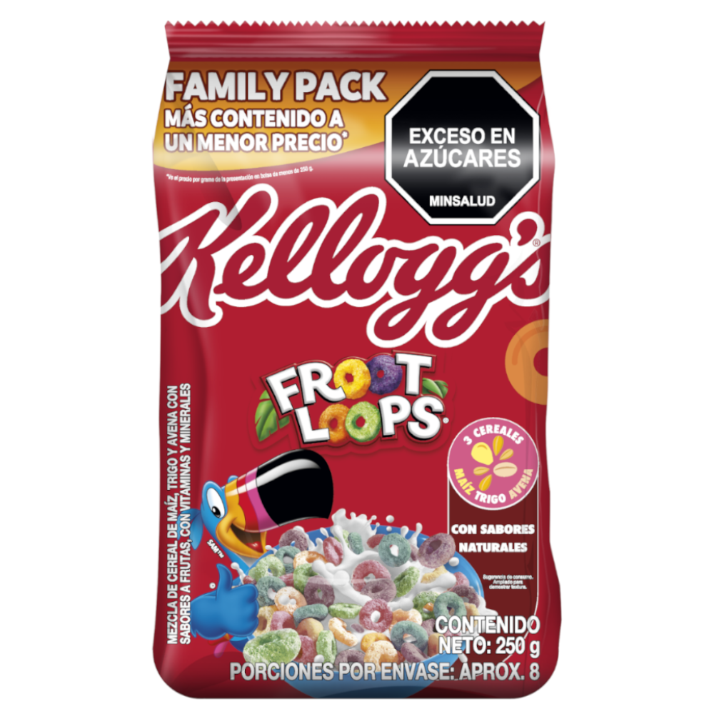 Froot Loops Kellogg's Bolsa 250Gr
