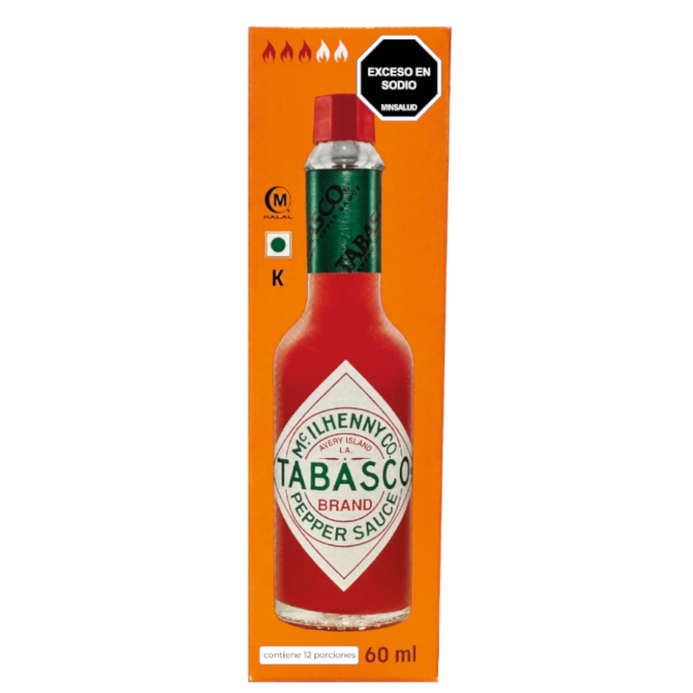 Salsa Pimienta Tabasco 60Ml