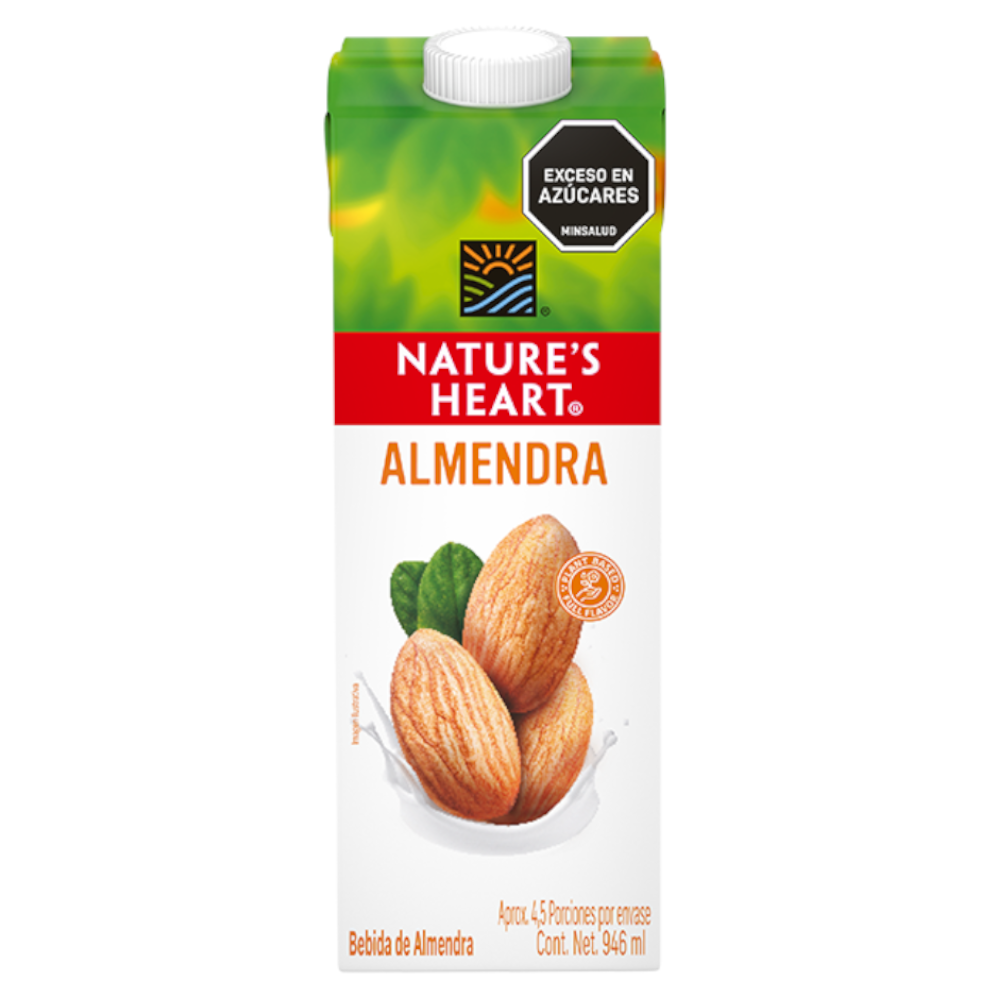 Bebida De Almendra Nature's Heart  Original 946Ml