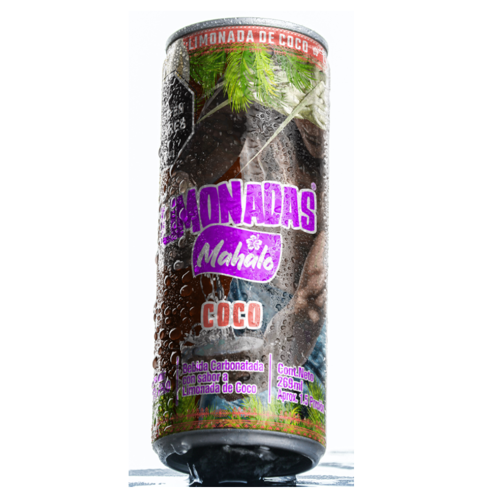 Bebida Carbonatada Coco Mahalo Lata 265Ml