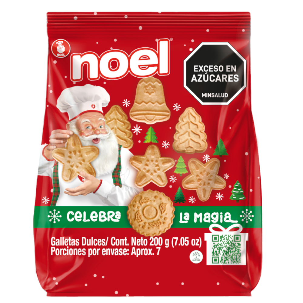 Galletas Dulces Noel Navidad 200Gr