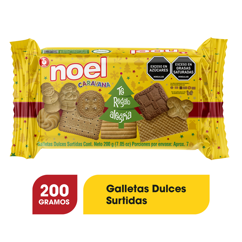 Galletas Noel Navidad Caravana 200Gr