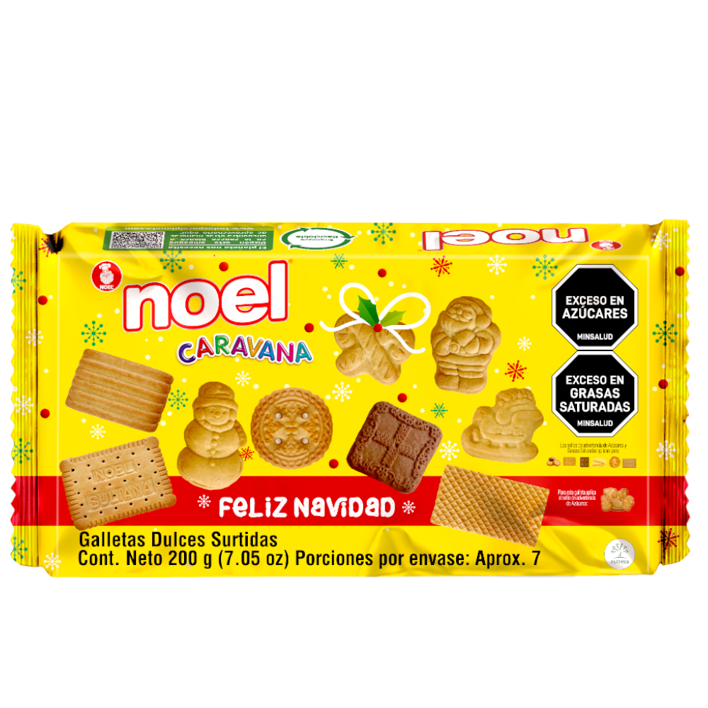 Galletas Noel Navidad Caravana 200Gr