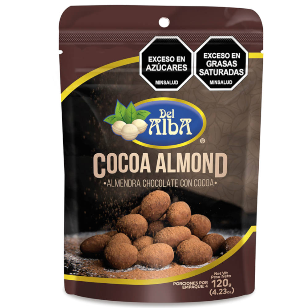 Almendra Chocolate Con Cocoa Del Alba 120Gr