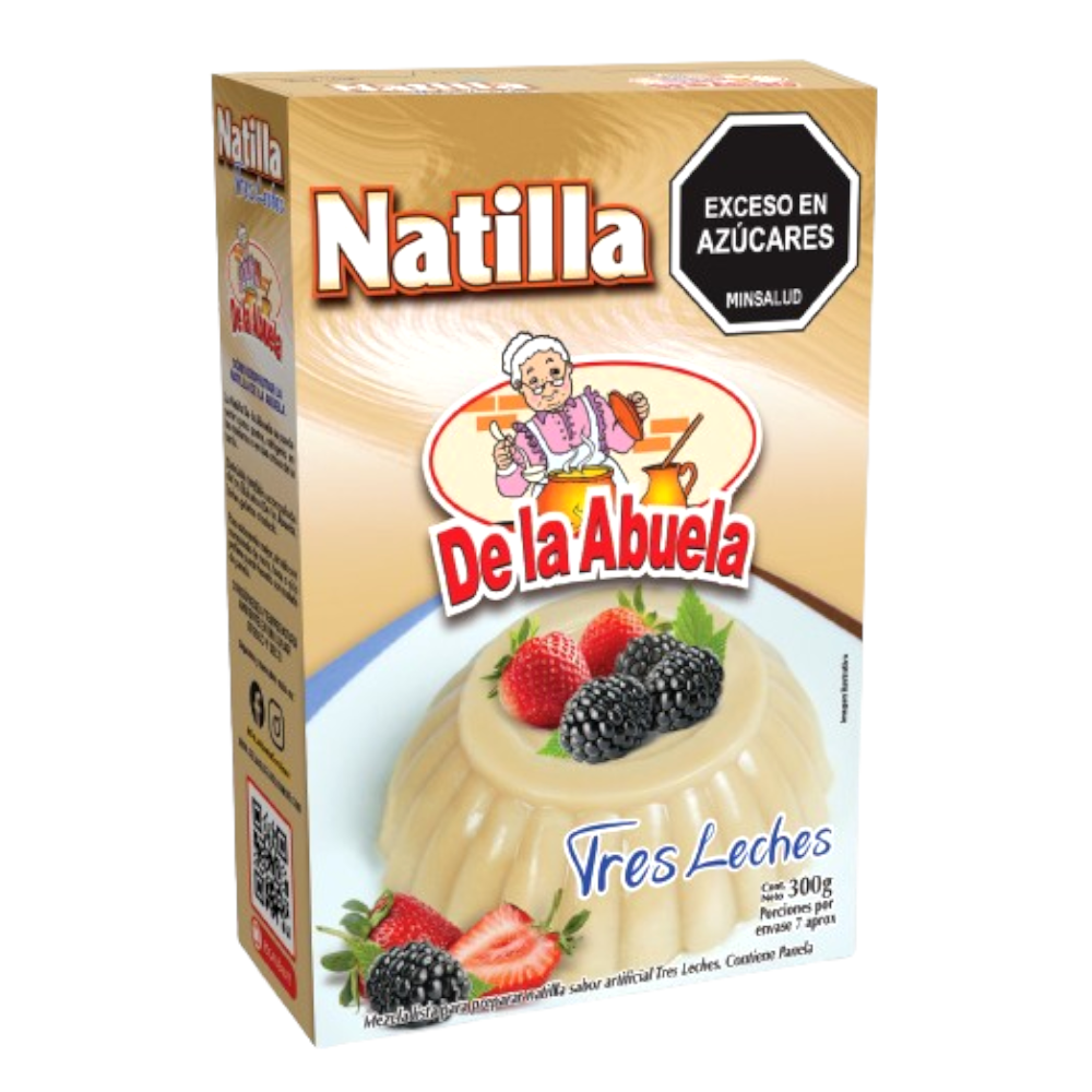 Natilla De La Abuela Tres Leches Navidad 300Gr