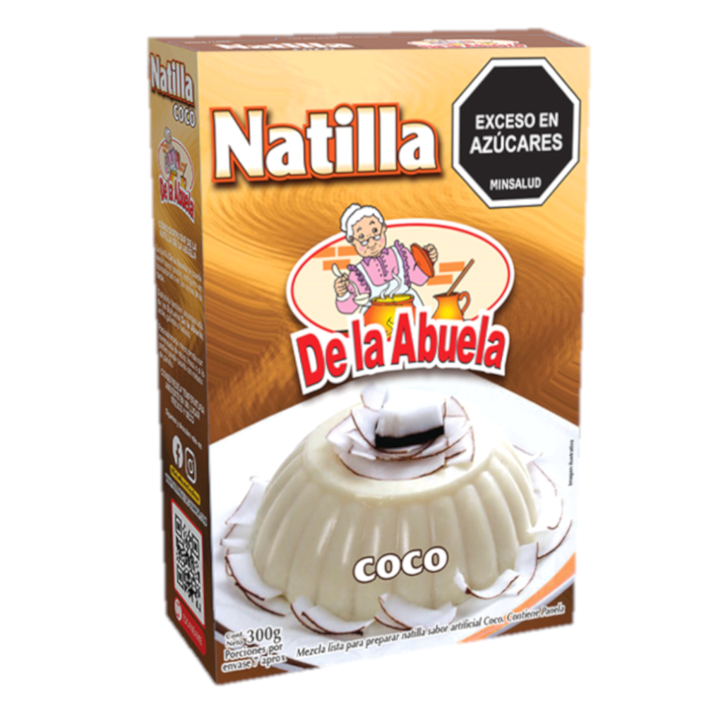 Natilla De La Abuela Coco Navidad 300Gr