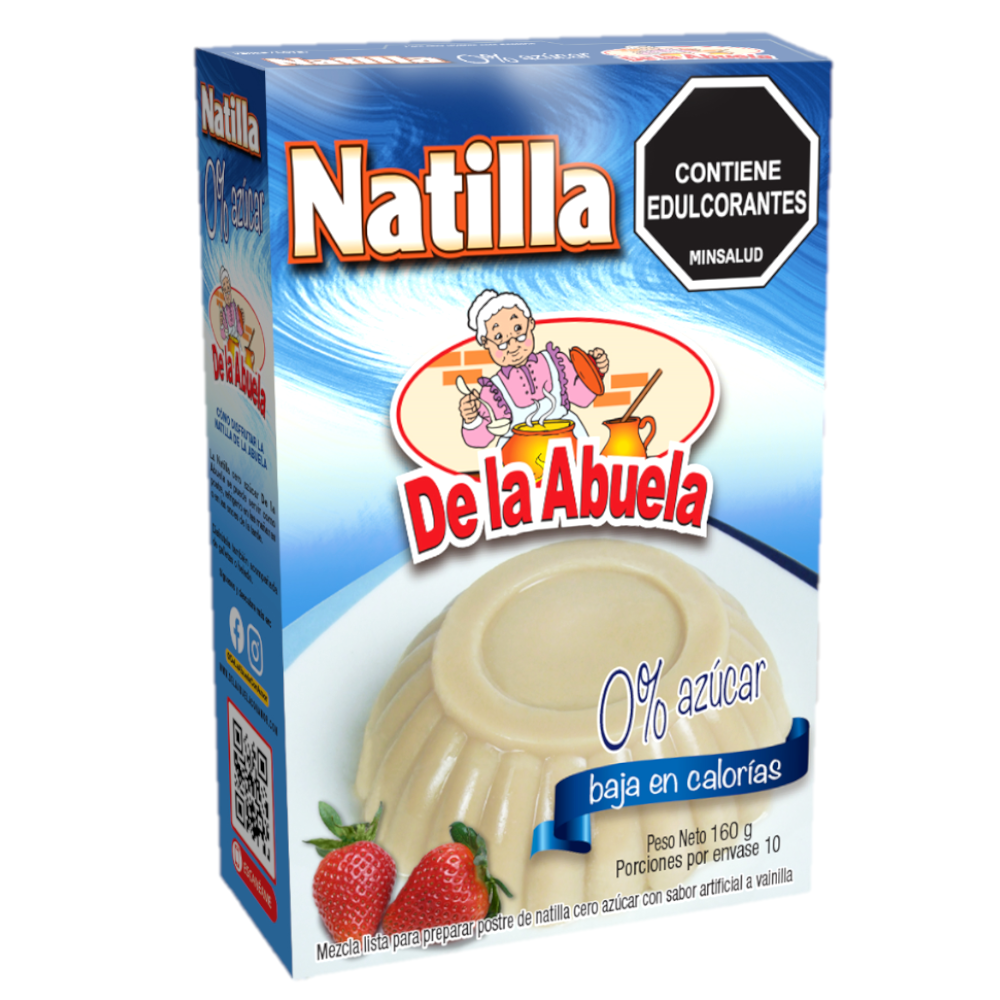Natilla De La Abuela 0% Azúcar Navidad 160Gr