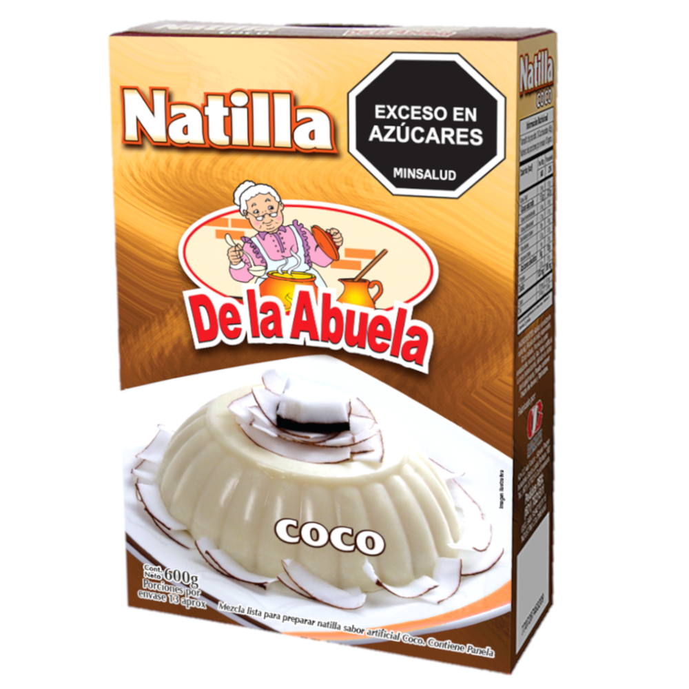 Natilla De La Abuela De Coco Navidad 600Gr