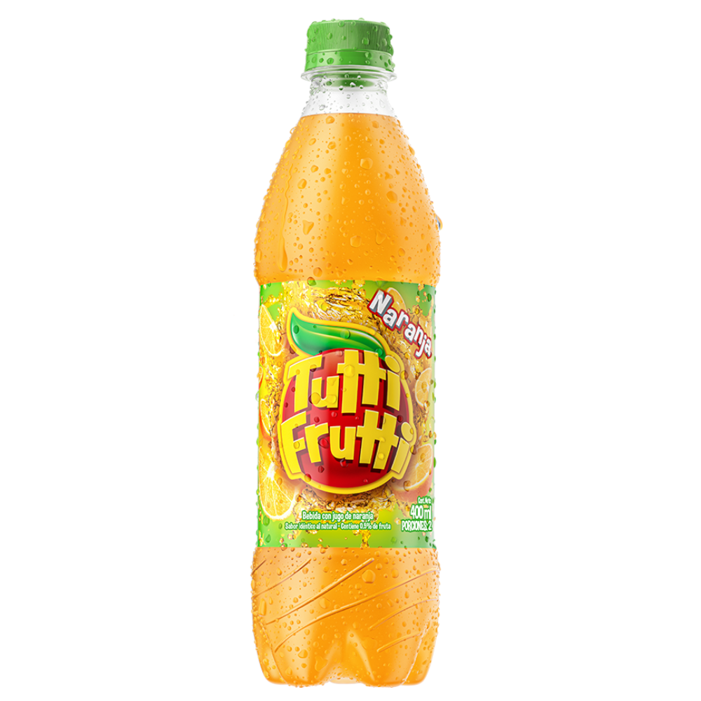 Tutti Frutti Naranja Pet 400Ml