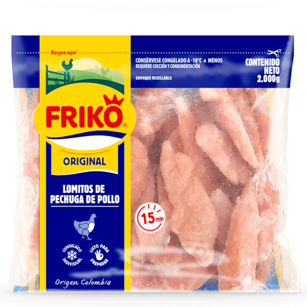 Lomitos De Pechuga Friko  2000Gr