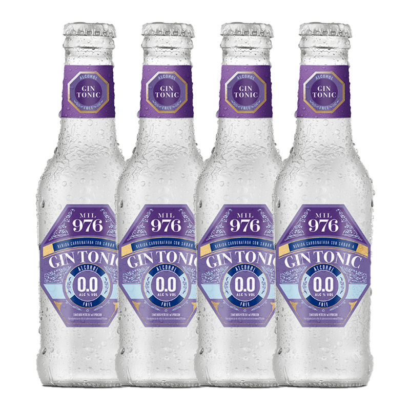 Agua Gin Tonic Mil976 207Ml 4 Unidades
