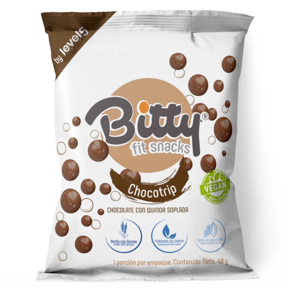 Fit Snack Chocotrip Bitty Con Quinua Sin Azúcar 40Gr